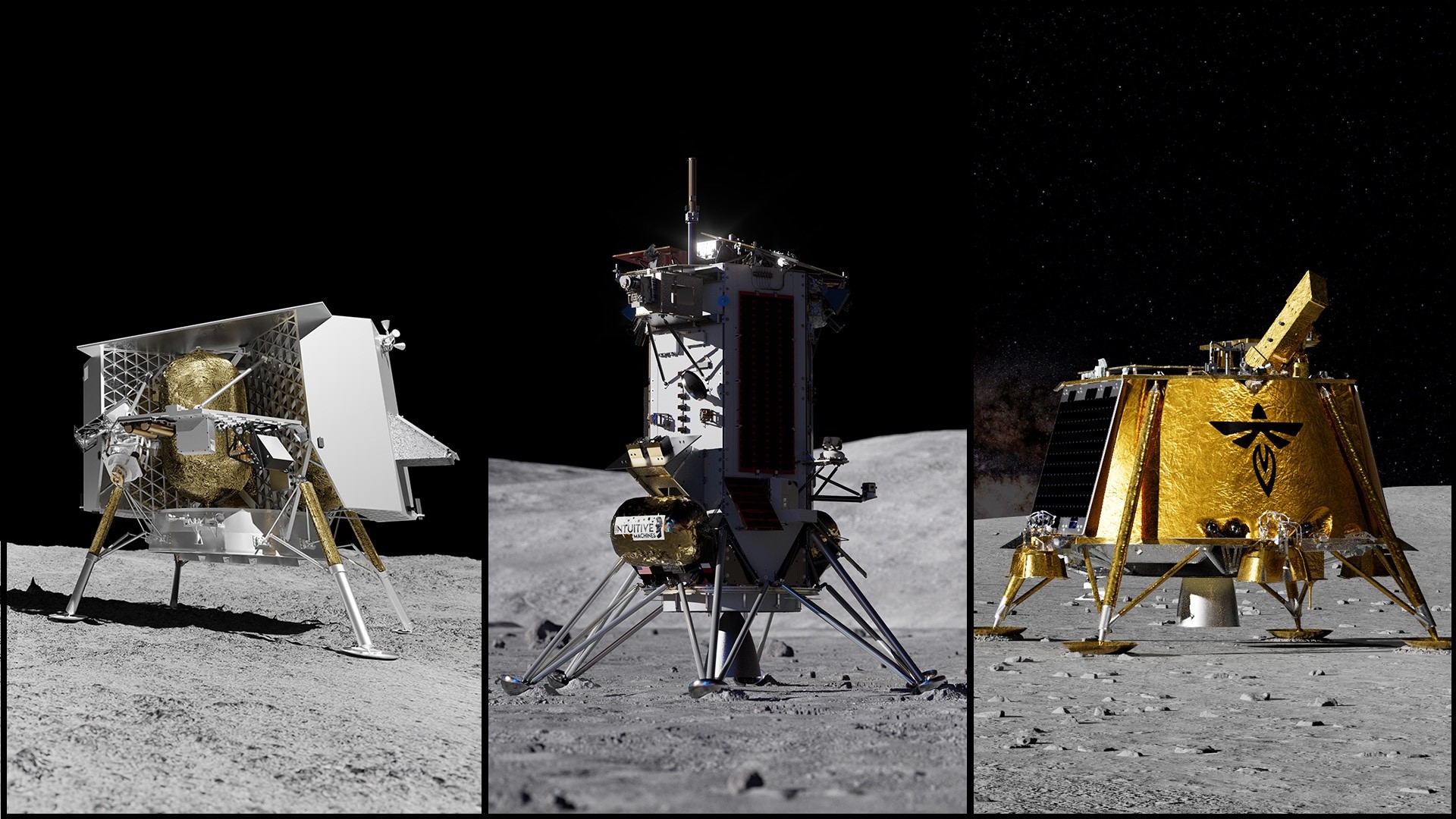 NASA Awards Nearly $600 Million to Three Companies for Lunar Base Landers, Floats Plan to Send Spare Mars Rover to the Moon